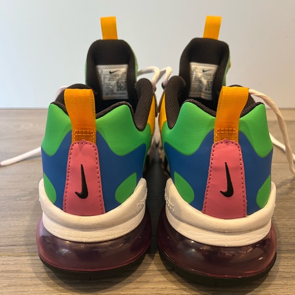 Nike Air 270 React Big Kid Running Shoes size 6Y - Picture 5 of 7